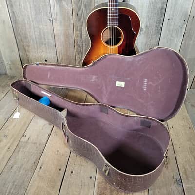 Gibson  LG-1 1965 with Transitional 1 5/8" Nut & Replaced Bridge Original Case - Natural image 18