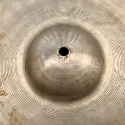 Rare ZILDJI Vram / Zildjian K Constantinople 16” Hi-hat Vintage 20s - ca 100 years old image 6