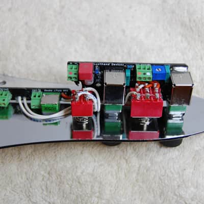 Lusithand Devices Double NFP Jazz plate. Wal type filter on board preamp - Chrome image 4