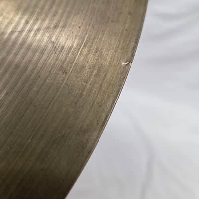 A. Zildjian 16" 1970s Thin Stamp Crash Cymbal - 1,010g (245-20) image 7