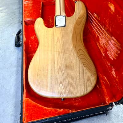 Fender Precision Bass guitar 1978 Natural original vintage USA p image 12