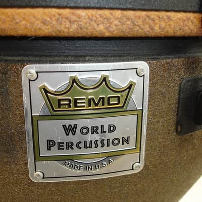 Remo Mondo Key-Tuned Djembe Earth, 14" x 27" - Earth Finish image 6