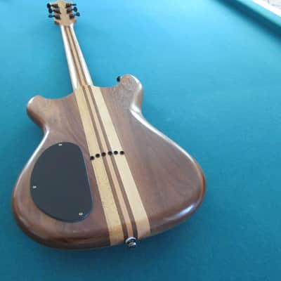 Troy Post modeled after Jerry Garcia's Wolf guitar 2015 natural clear Lacquer image 7