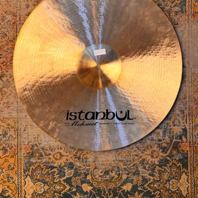 Versatile ISTANBUL Mehmet TRADITIONAL 22” Ride Crash 3098 g PERFECT Shape! Great Definition! CRASHABLE! image 2