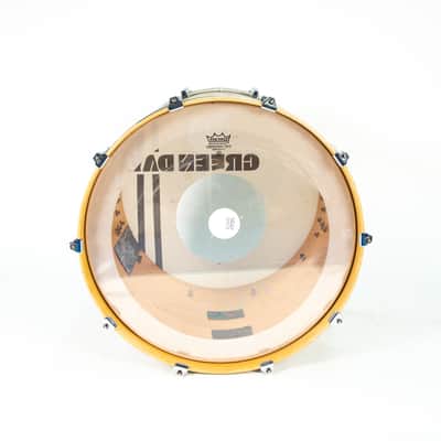 OCDP 14/18/22 Burned Silver Sparkle Drum Kit Owned By Tre Cool Of Green Day image 2
