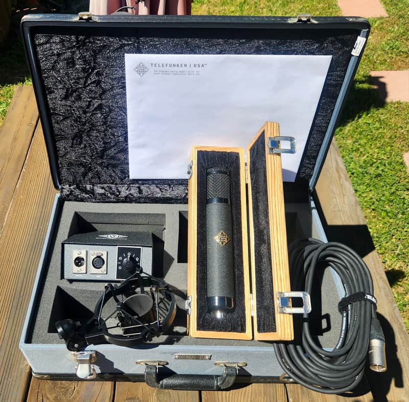 Telefunken AK-47 MkII Large Diaphragm Multipattern Tube Condenser