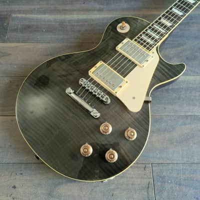 2009 Burny (Fernandes) LSD-55N Slim Les Paul Standard (Grey) image 1