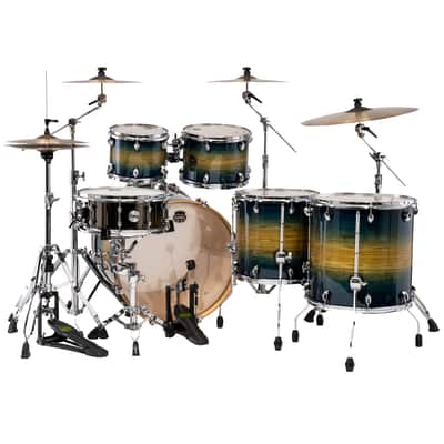 Mapex Armory Studioease 6-Pc Shell Pack w/ 22" Kick - Rainforest Burst image 3