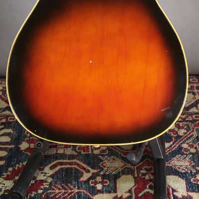 Harmony Stratotone Mercury 1960s - Red Sunburst w /video image 15