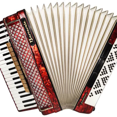 Barcarole Prominenz Piano Accordion made in Germany 120 Bass Buttons New Straps Case 2180, Powerful sound, Accordian for Adults image 5