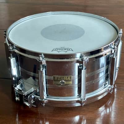 Tama Power Metal Series, Steel Snare Drum 14” x 6.5" 1990 image 3
