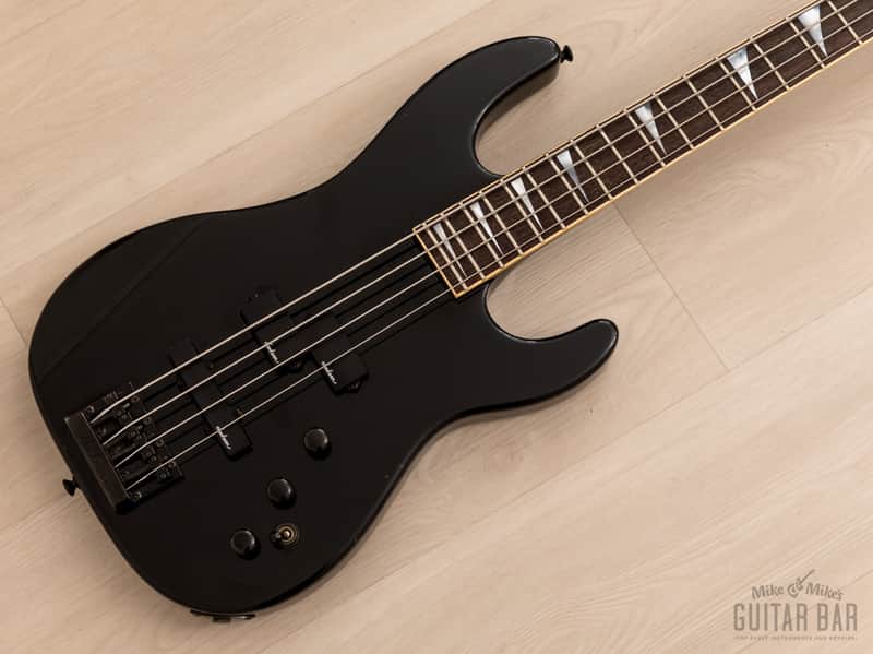 【レア】CHARVEL by JACKSON エレキベース　PJタイプ　ブラック 1989 Charvel by Jackson Soloist SLB-125 Neck Through PJ Bass | Reverb