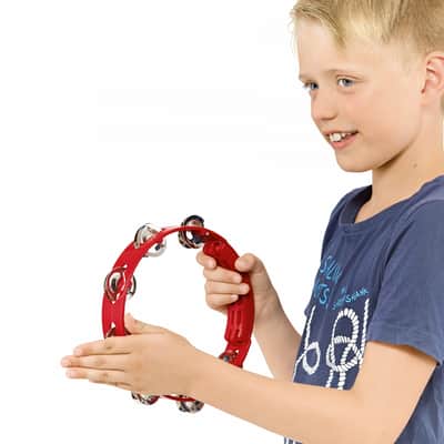 Meinl NINO ABS Tambourine 8'' Rot image 2