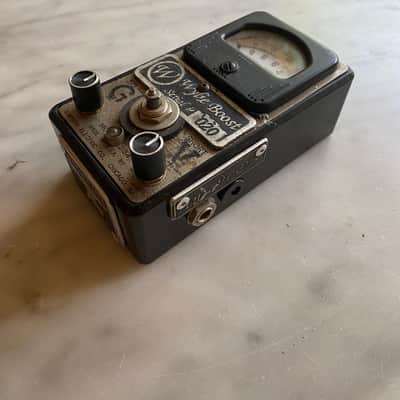 Wrought Iron Effects Wrought Iron Effects Wylie Germanium Boost (Rangemaster) 2018 - Black / Chrome image 2