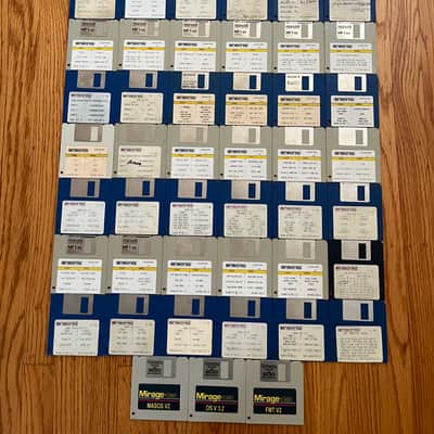 Ensoniq Mirage DMS-8 Retro 8-Bit Digital Sampling Rackmount Synthesizer. image 2