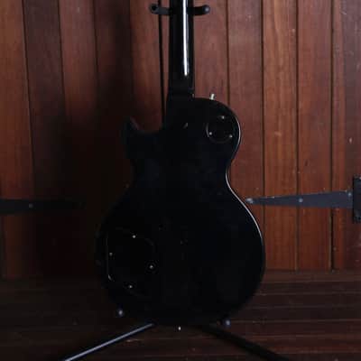 Burny Super Grade LP Style Ebony Electric Guitar Made in Japan Pre-Owned image 8