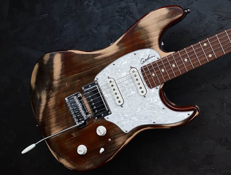Immagine Godin Session T-Pro Ltd Kanyon Burst Hangover RN - 1