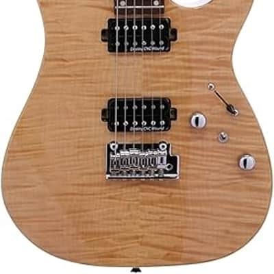 6 String Solid-Body Electric Guitar, Right, Nature image 3