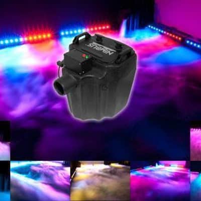 Chauvet DJ Nimbus Plug/Play Dry Ice Fog Machine+Multi-Level Control+Rolling Cart image 2