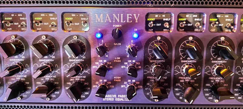 Manley Massive Passive Stereo Tube Equalizer – Excellent Condition image 1