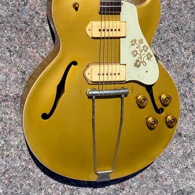 Gibson ES-295 1954 - Gold Finish & Gold Part image 2
