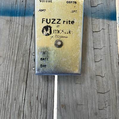 Mosrite Fuzzrite 1960s - Silver vintage electric guitar pedal fuzz image 5