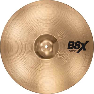 Sabian 41806X B8X 18" THIN CRASH image 2