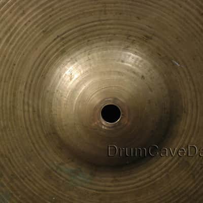 15" VINTAGE 1950s ZILDJIAN HI HAT CYMBAL image 4