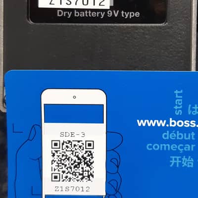 Boss SDE-3 Dual Digital Delay 2025 MIM with BOX image 2