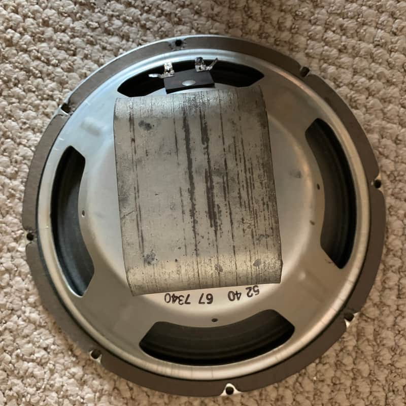 70s Eminence 8 ohm 10 Silver