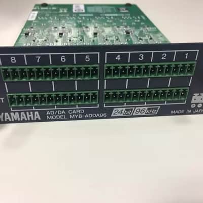 (Mint) Yamaha MY8ADDA96 8 In/8 Out interface card - works with various Yamaha mixers and consoles image 1