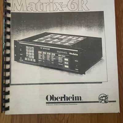 Oberheim Matrix 6R 1986 - N/A