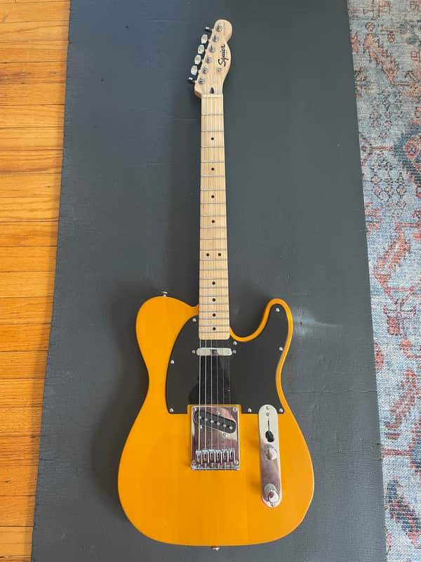 Squier Affinity Telecaster with Maple Fretboard, Top Loader Bridge 2003 - 2021 - Butterscotch Blonde image 1
