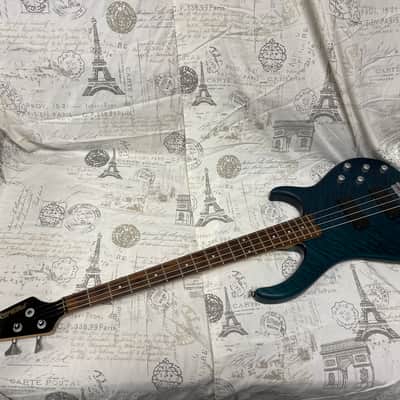 Peavey Fury IV 2001 4-String Turquoise Factory Active Electronics Lightweight Funk Master! image 6