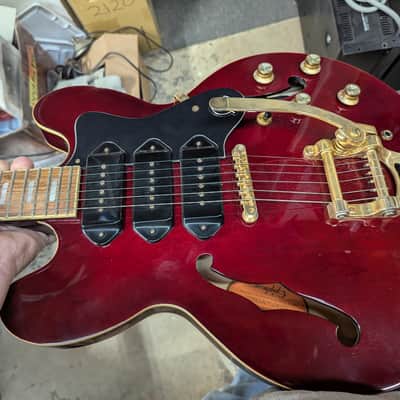 Epiphone Riviera P93 WR 2019 - Red Wine image 15