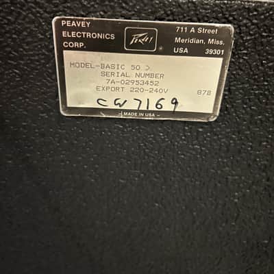 Peavey Basic 50 Bass Amp image 6
