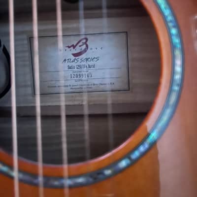 Breedlove Atlas Studio C250/EF 2009 - Sunburst image 22