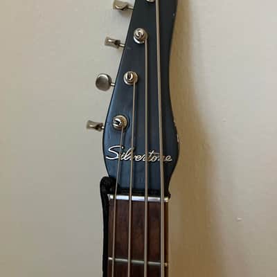 Silvertone 1444 Bass 1964 - Black image 2