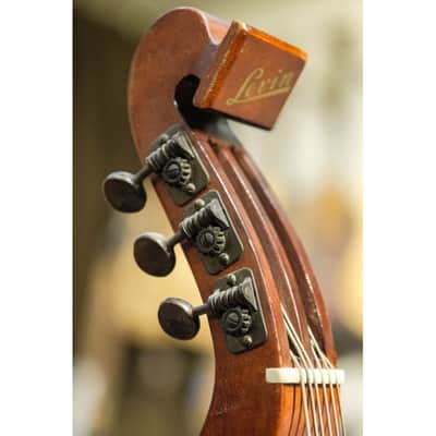 1943 Levin Model 102 12-string Bass Lute natural image 8