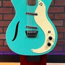 Danelectro Vintage Reissue 12 String Electric Guitar Semi-Hollowbody Dark Aqua