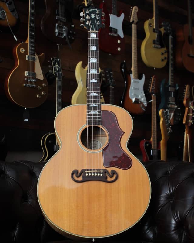 Gibson SJ-200 studio flame maple 2010 - Blonde image 1