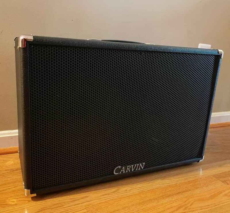Carvin V212 2x12 Speaker Cabinet Mid 2010s Black Vinyl image 1