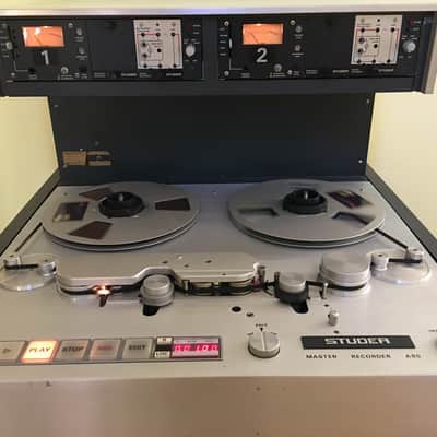 Studer MASTER RECORDER A80-VU II only 647 hours!!! mid 80's image 4