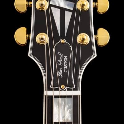 Gibson Custom Les Paul Custom w/ Ebony Fingerboard Gloss Ebony image 5