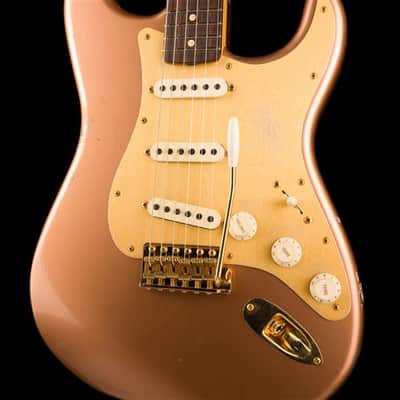 Fender Custom Shop Golden Rose 1959 Stratocaster Relic Copper Metallic - Truetone Color Set image 5