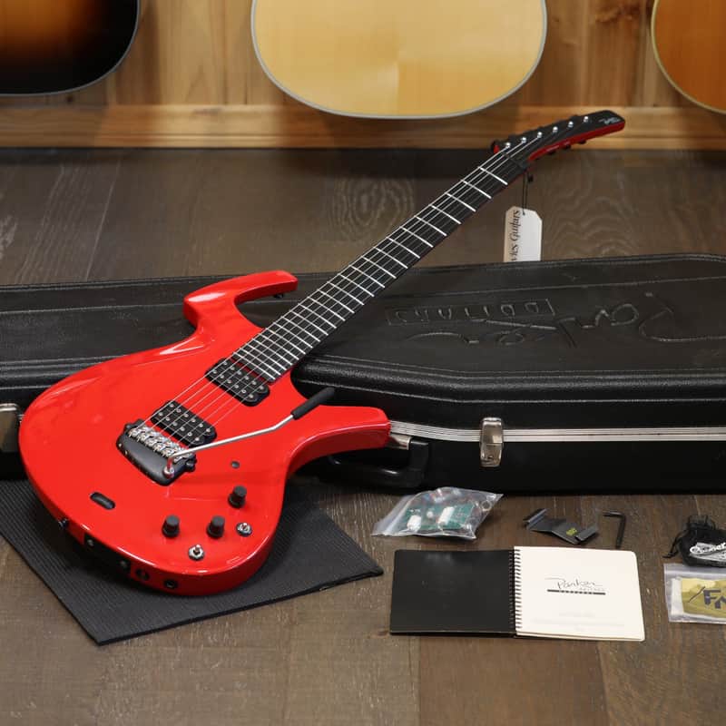 1999 Parker Guitars Fly Deluxe Vibrato Electric Guitar Euro Red + OHSC