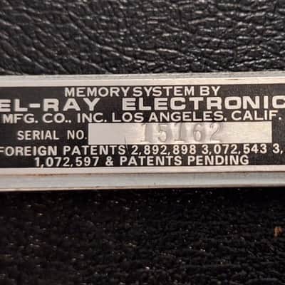 1960's Tel-Ray (Oil Can Delay/Reverb) Electronic Sound Chamber image 2