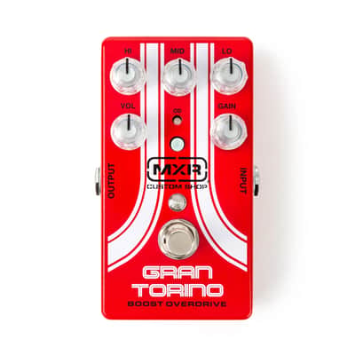 MXR CSP033G Gran Torino Boost Overdrive 2024 - Present - Red / White image 1