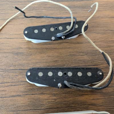 3x Fender USA Stratocaster Strat Single Coil Pickups image 4
