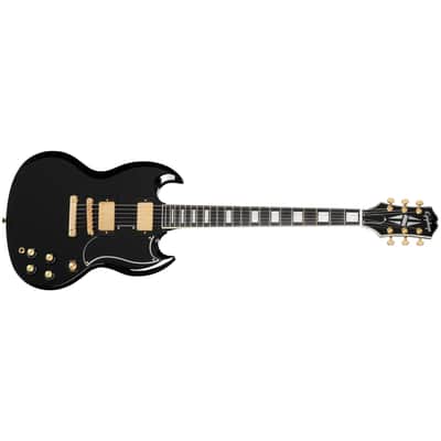 SG Custom Ebony + Housse Epiphone image 3